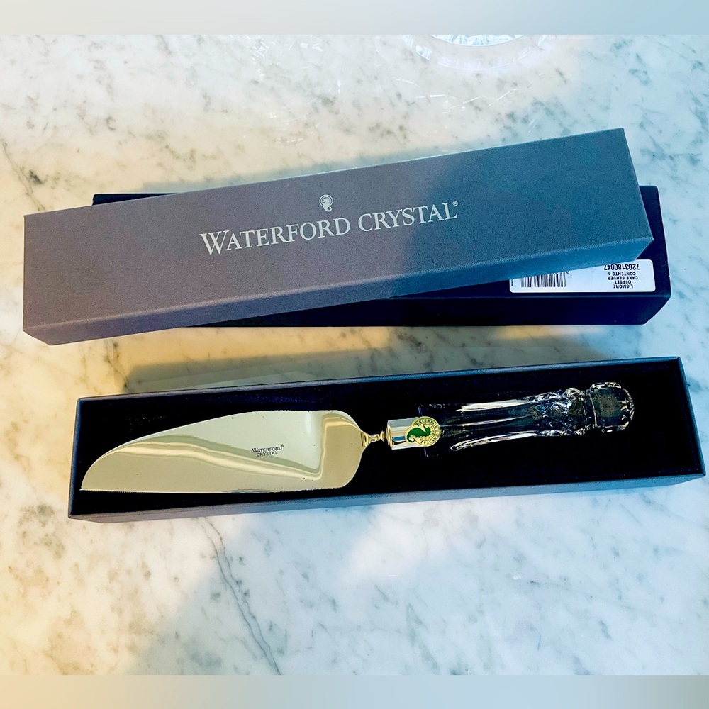 Waterford Server Crystal Gift Wedding - Picture 2 of 5